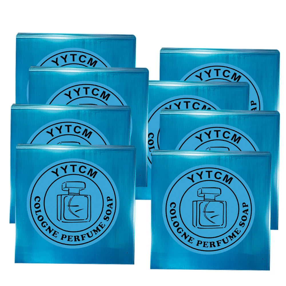 Men's Cologne Soap, Cologne Perfume Soap, Sandalwood Soap, Bath Soap Face Wash Bath Body Soap Essential Oil Handmade Soap 70g Oasis Select 8pcs