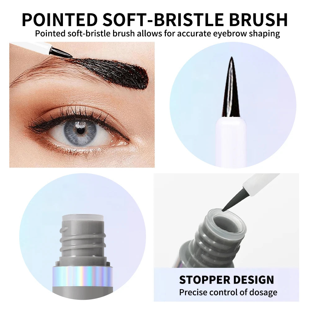 Lakerain Eyebrow Staining Masque Stackable Colors Long Lasting Makeup Effect Smudge-Resistant Moisturizing Eyebrows Dye Cosmetic Oasis Select
