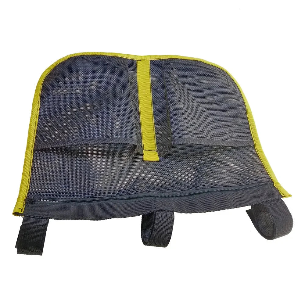 Anti-UV Boat Fishing Dock Rail Mesh Pouch Storage Bag for Kayak Marine Yacht Boat Fishing Handrail Stash Pocket Oasis Select