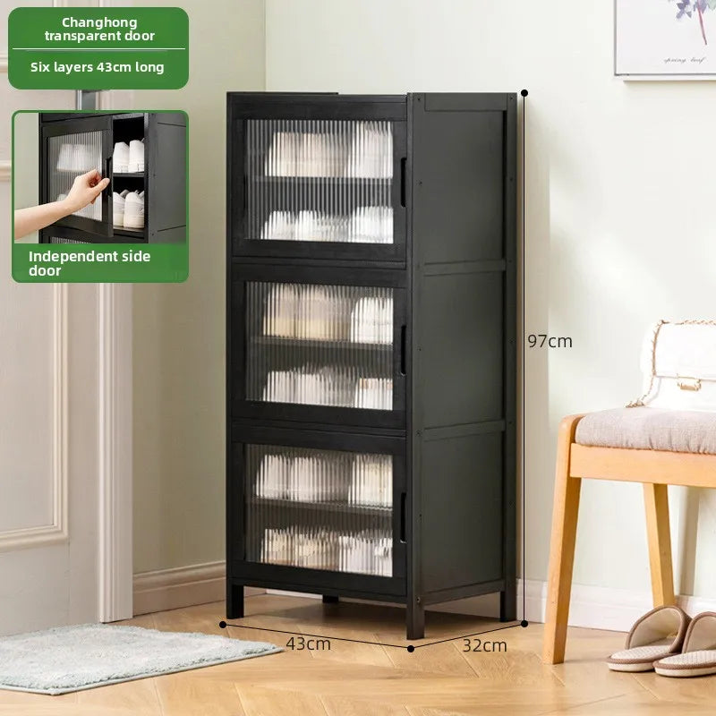 Shoe cabinet entrance household shoe rack simple storage artifact space saving multi-storey dormitory Oasis Select Sixth floor 40