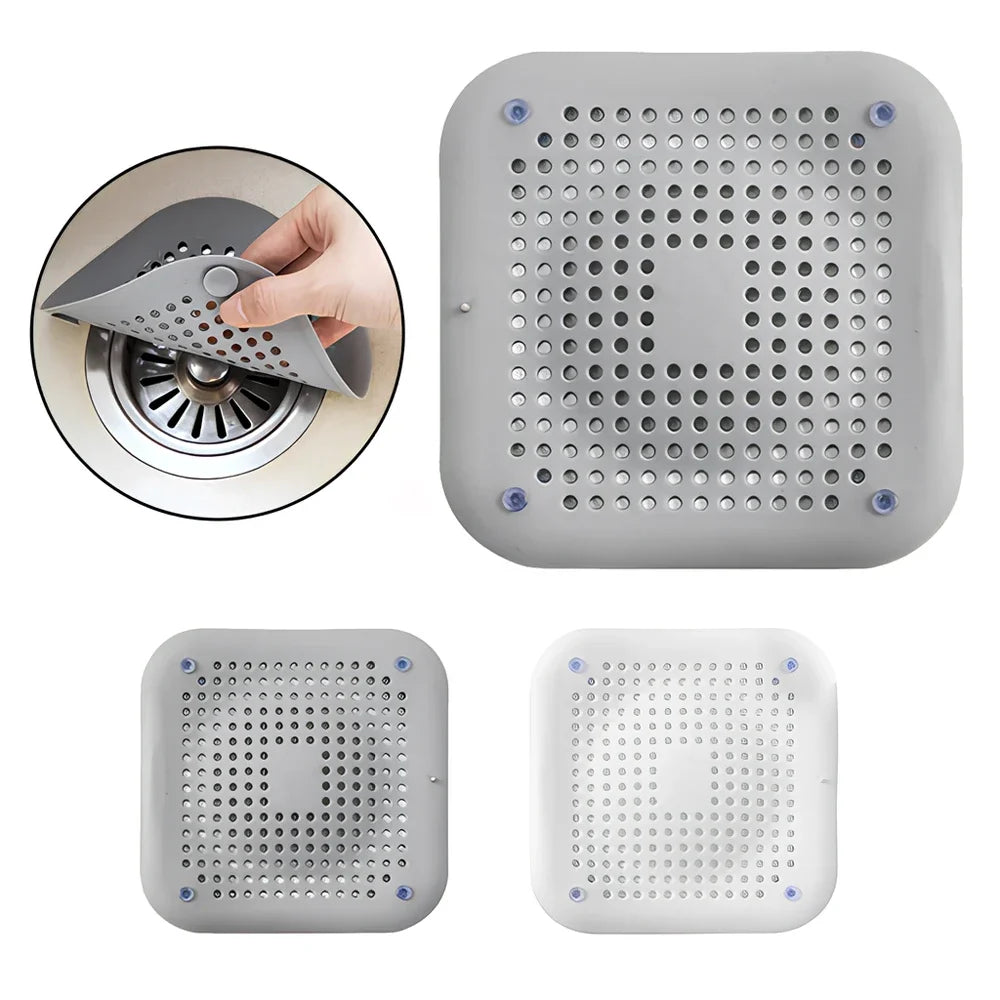 Silicone Hair Catcher Drain Strainer – Sink & Shower