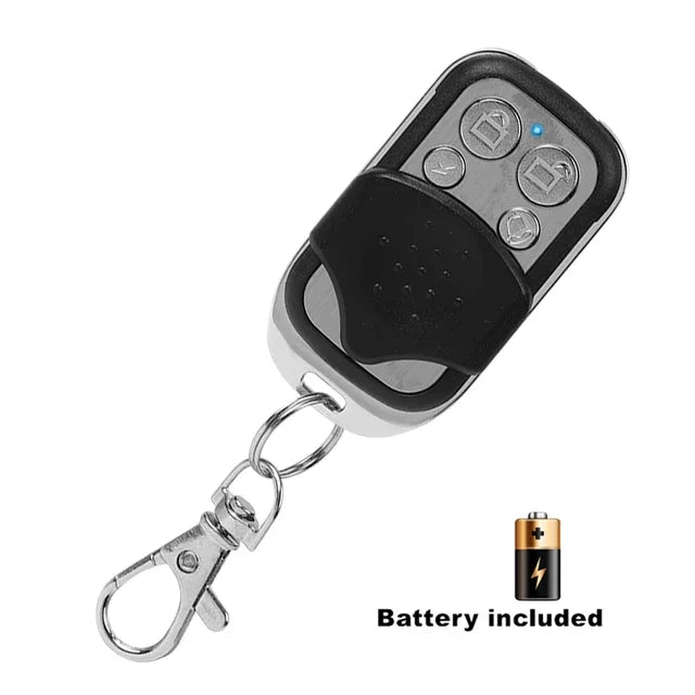 433MHz Copy Remote 4 Buttons Clone Remote Control Wireless Transmitter for Garage Gate Door Electric RF Controller Lock Key Oasis Select Switch Lock type