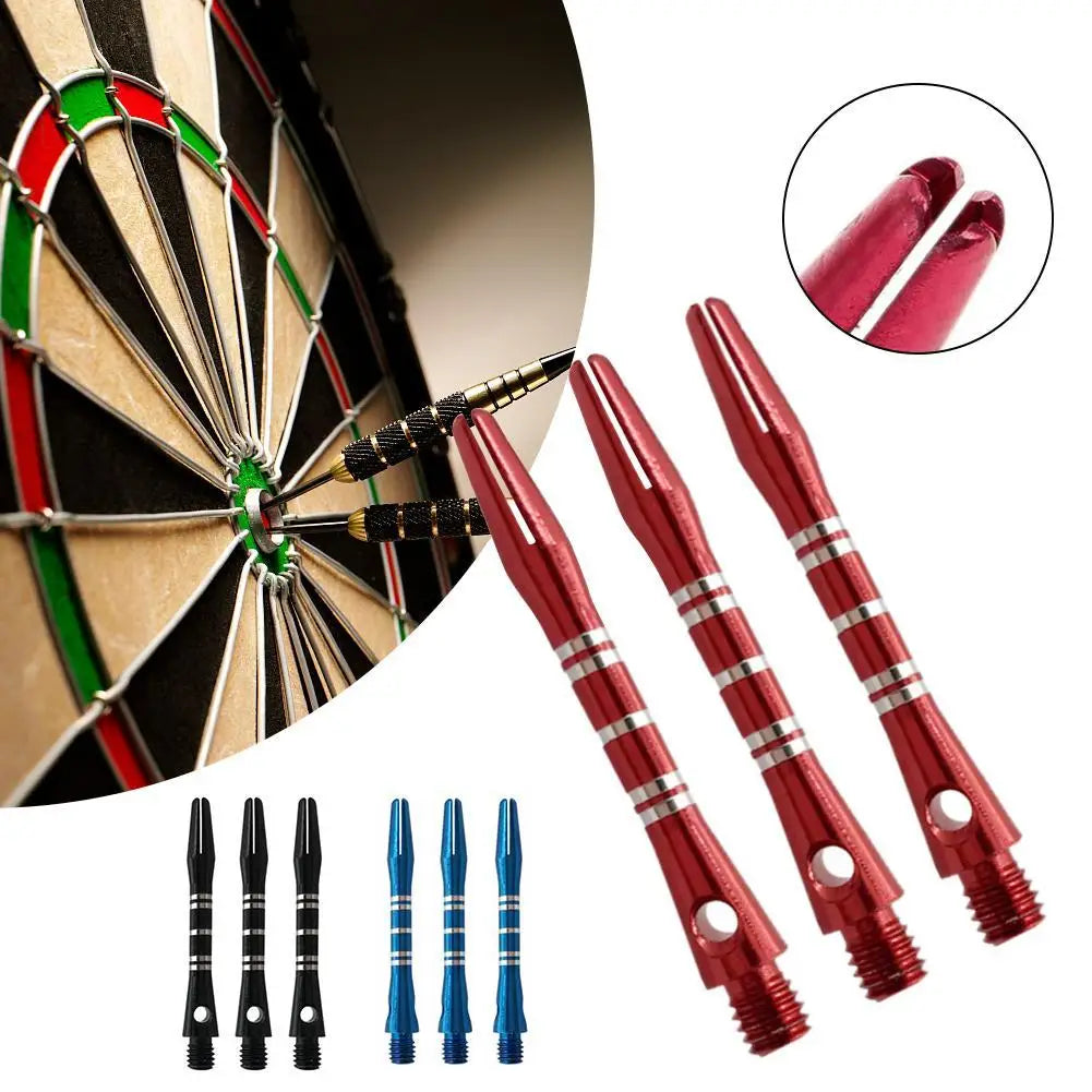 3 Pcs Aluminum Alloy Darts Rod 40mm Thread Short Rod Accessories Oasis Select
