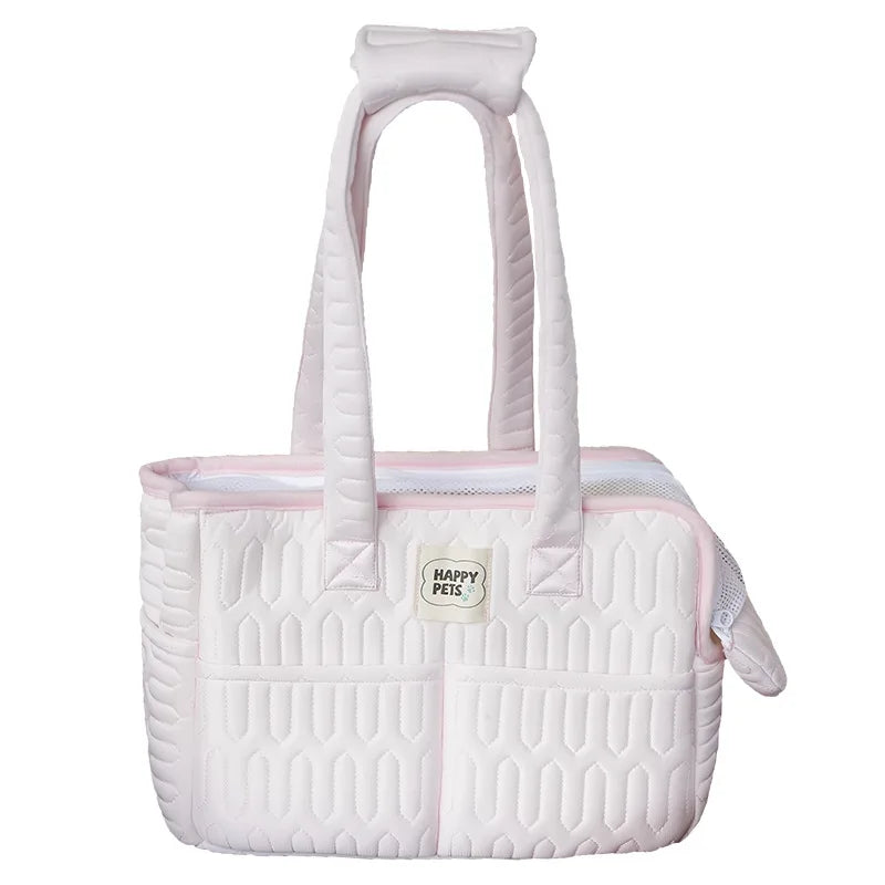 Pet Outdoor Single-shoulder Bag, Summer Hand-held Cat Bag, Sweet and Cute Style, Outdoor Portable Breathable Pet Shoulder Bag Oasis Select