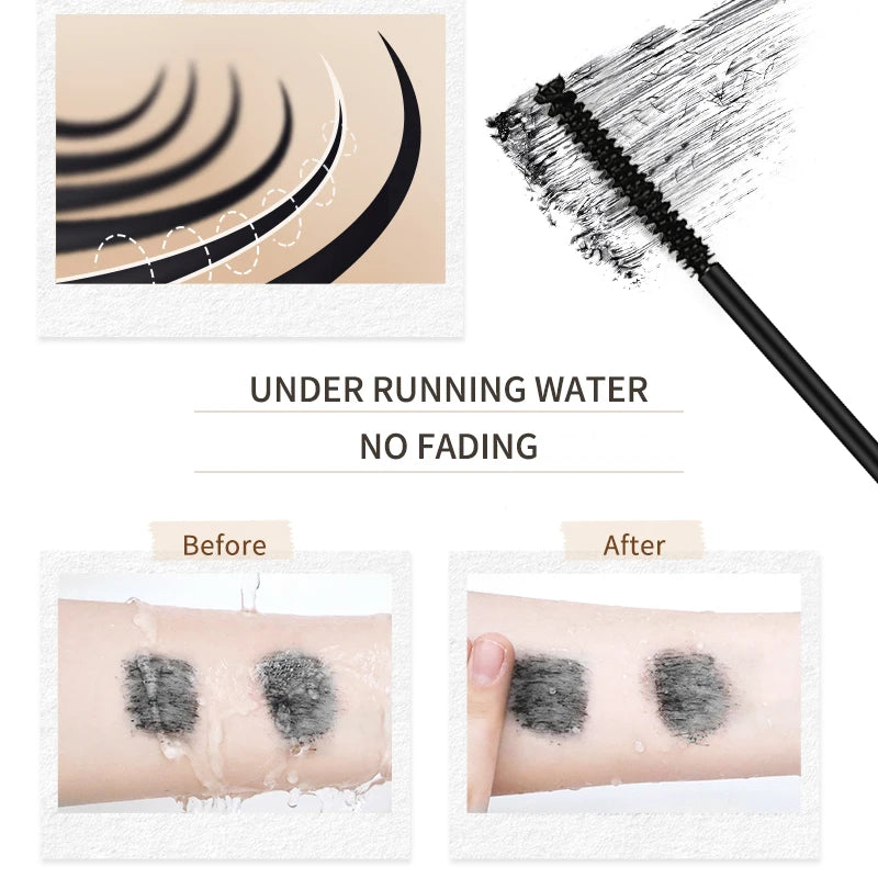 O‘cheal Mascara Black Lash Eyelash Brush 3D Silk Thick Curling Lengthening Eyes Lashes Beauty Makeup Cosmetics Extension Mascara Oasis Select