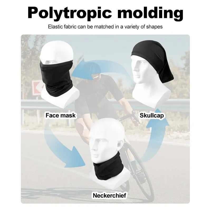Cycling Face Mask Absorb Sweat Breathable Fishing Training Sport UV Face Scarf Neck Gaiter Summer Face Bandana Oasis Select