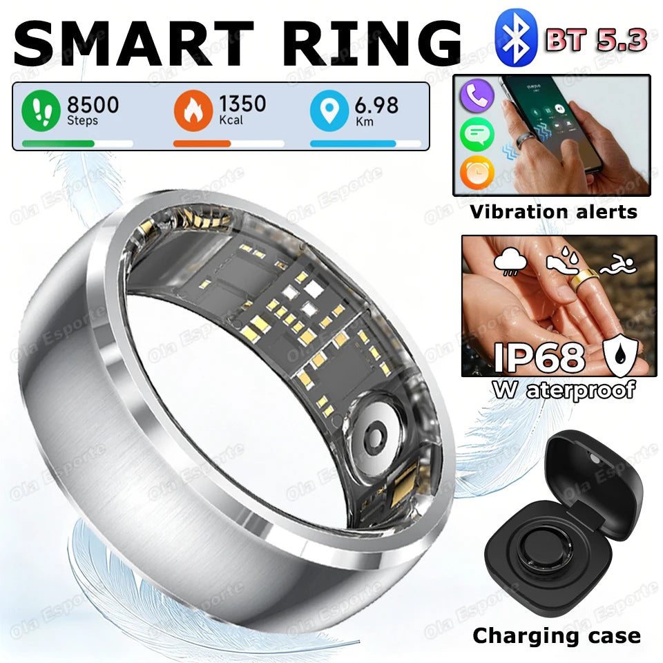 Ola Esporte Smart Ring – Heart Rate, Sleep & SpO2 Tracker