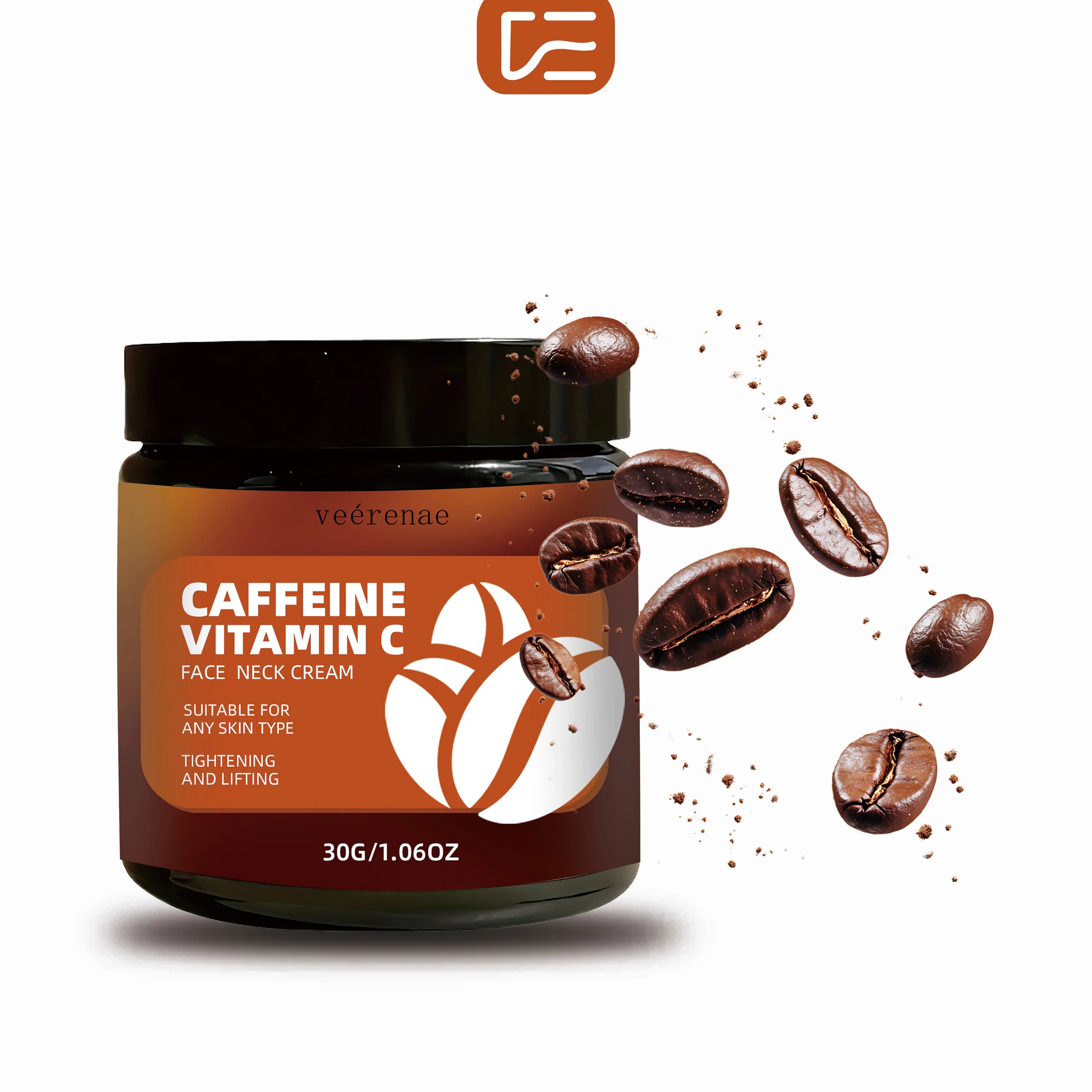 Caffeine Vitamin C Face & Neck Cream – Lifting & Firming Face & Neck Cream Oasis Select