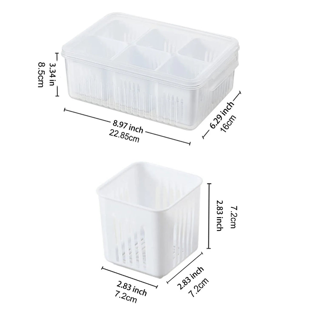 Freezer Storage Containers, Container for Kitchen Storage Set, Storage in Kitchen, Vegetable Storage Oasis Select