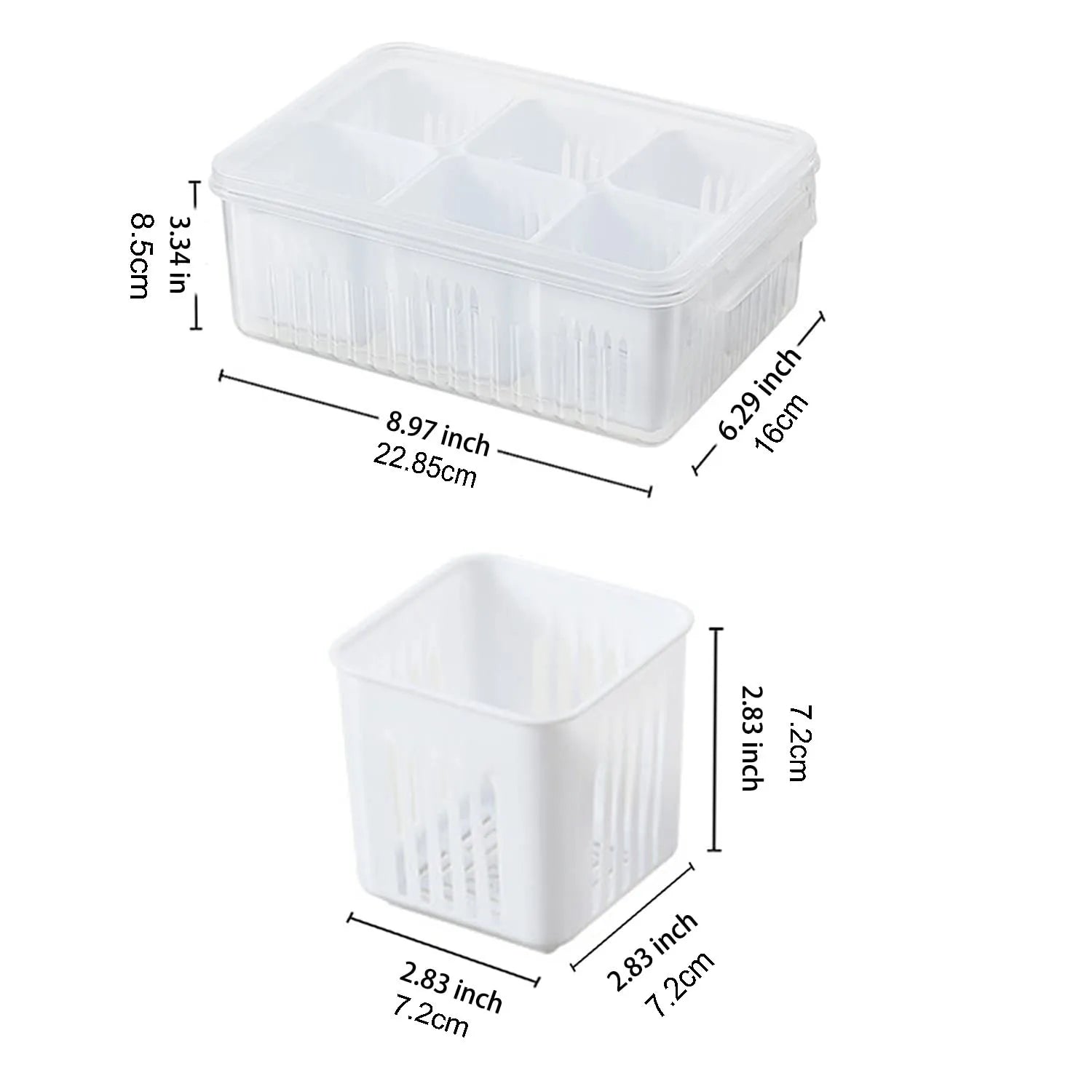 Freezer Storage Containers, Container for Kitchen Storage Set, Storage in Kitchen, Vegetable Storage Oasis Select