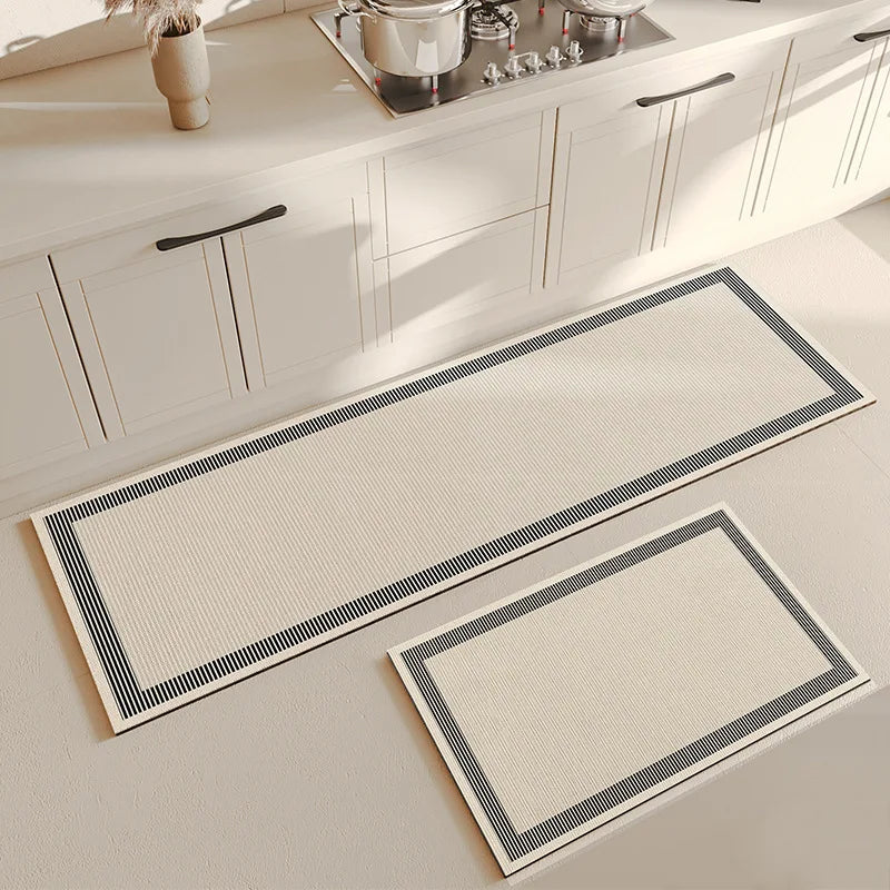Hot sell minimalist diatomaceous earth mat for household kitchen floor mat, long non slip foot mat Oasis Select 03 50X80cm