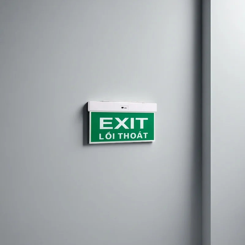 LED Emergency Exit Sign Light 3W | Safety Indicator AC85–265V