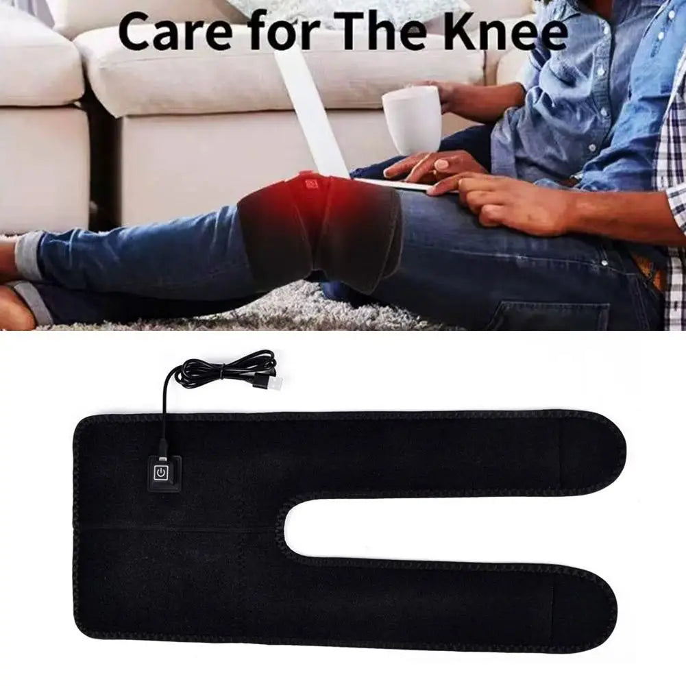 Heated Knee Brace, Cordless Knee Heating Pad for Arthritis, 3 Temperature Modes Knee Warmer Knee Wrap for Men Women (Single) Oasis Select