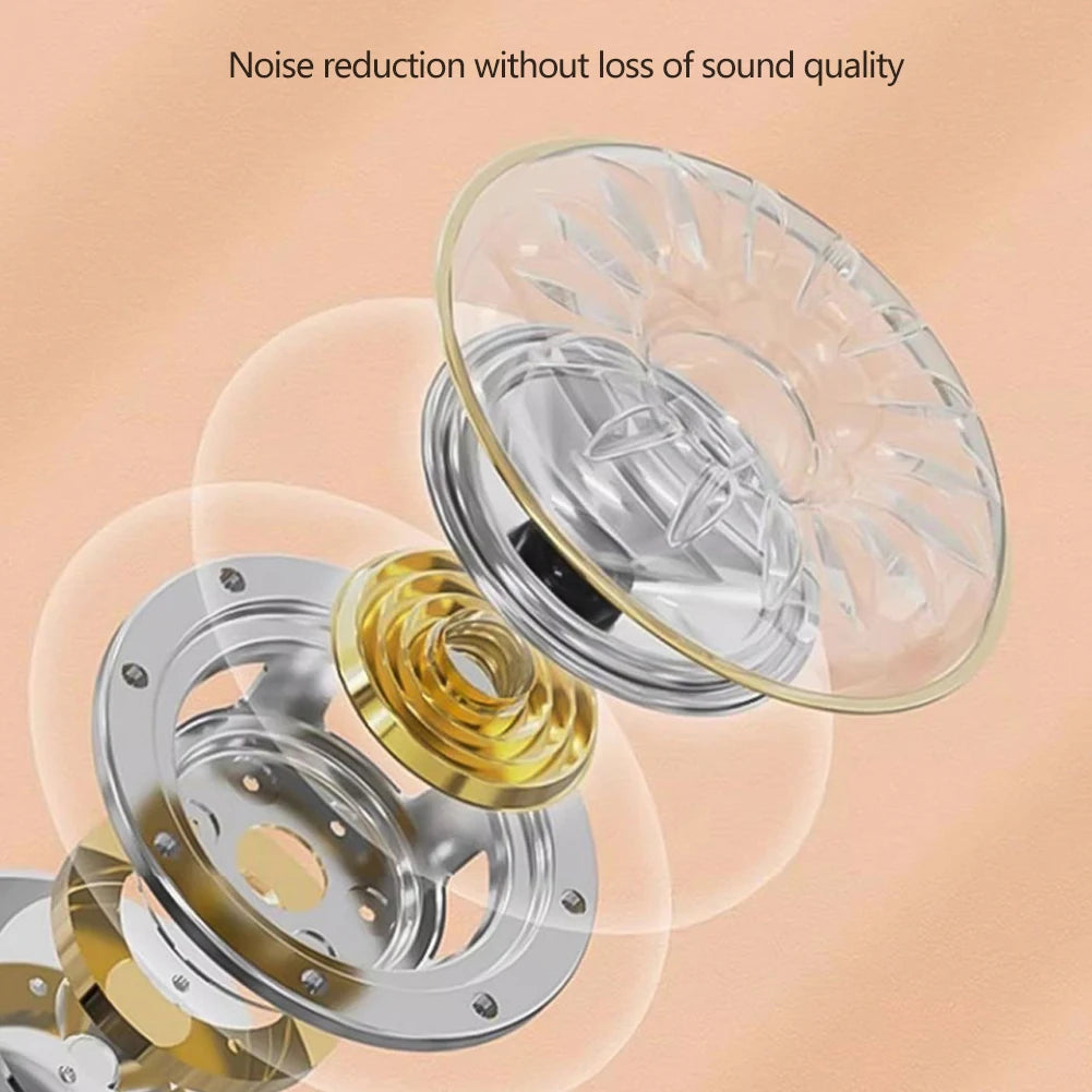 Mini Invisible Bluetooth 5.4 TWS Earbuds – Sleep & Sport