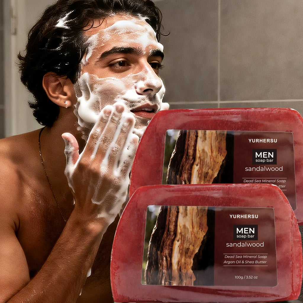 Organic Sandalwood Face Wash Soap – Oil Control & Cleansing Face Wash Soap Oasis Select MEN 200g