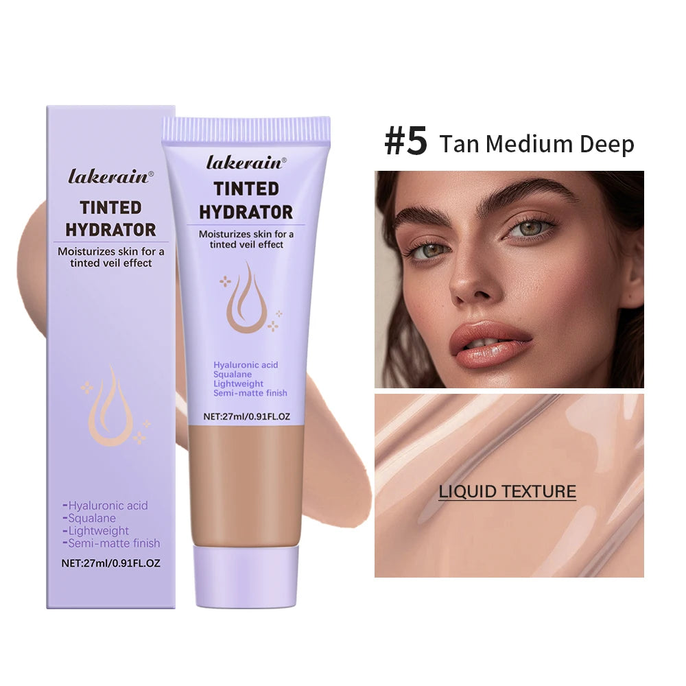 Lakerain BB Cream Tinted Moisturizer – Foundation & Concealer Tinted Moisturizer Oasis Select 5D tan
