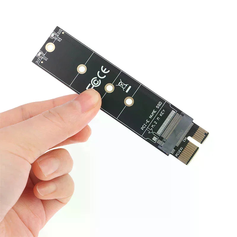 1Pc PCIE to M2 Adapter NVMe SSD M2 PCIE X1 Raiser PCI-E PCI Express M Key Connector Internal Solid State Drive Oasis Select