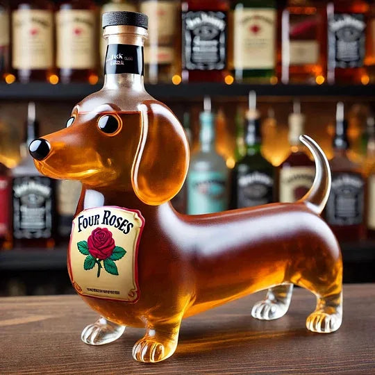 Funny French Bulldog Whiskey Bottle Funny Whisky Bottle Whiskey Flask Oasis Select C