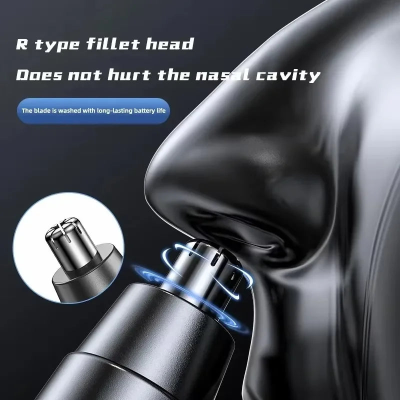 Black Electric Nose Hair Trimmer Ear and Nose Hair Trimmer Professional Painless Nose Hair Trimmer For MenAnd Women Oasis Select