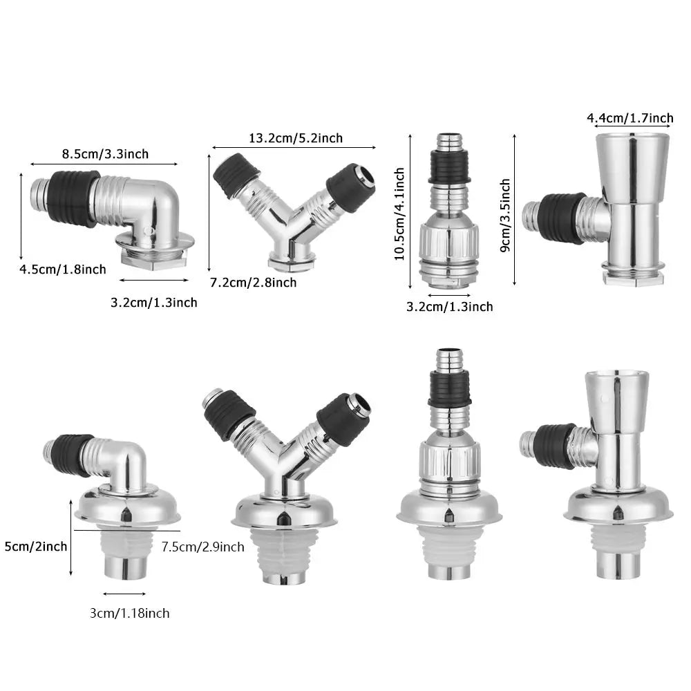 Washing Machine Floor Drain Tee Connector | Odor-Seal Cover