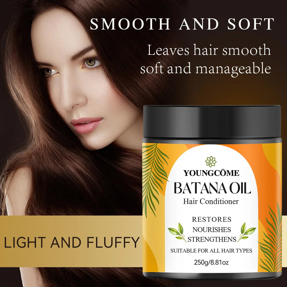 Organic Batana Oil for hair growth 100% Pure And Natural Batana Oil For Treating Hair Loss Anti-Breakage Hair Oasis Select