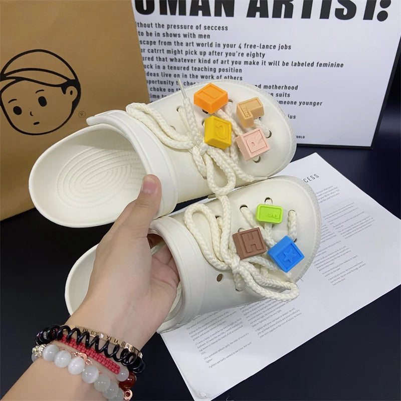 Fashion Shoe Accessory Set, decorative shoe buckles, removable, suitable for sandals and flip-flops. Oasis Select