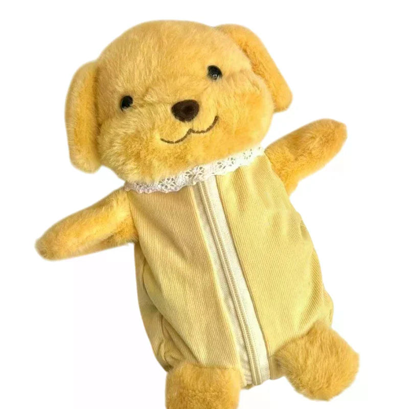 1Pcs Cute Plush Pen Bag Cartoon Doll Pencil Case Large Capacity Stationery Organizer Students Oasis Select