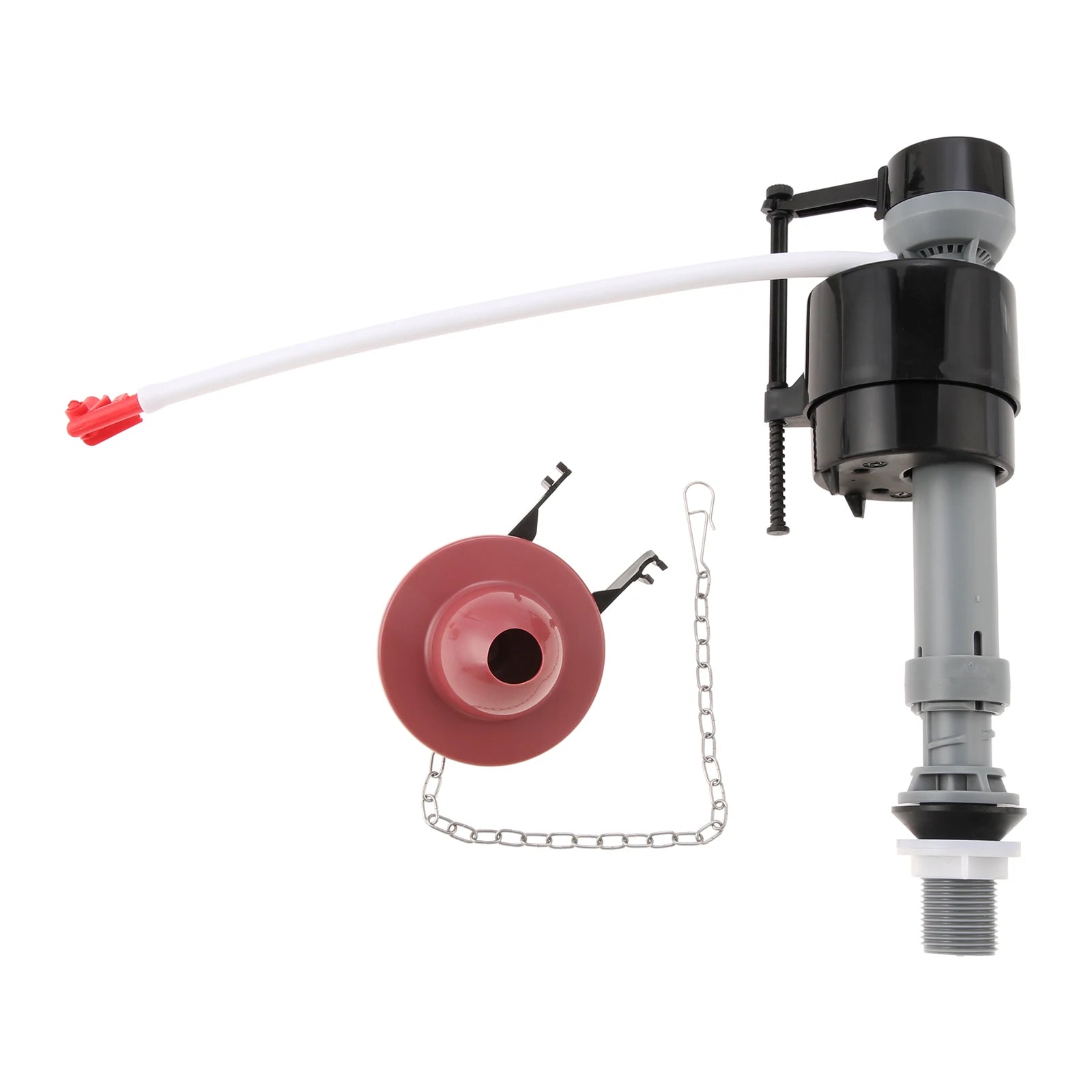 1Set Toilet Fill Valve & 2-inch Flapper Replacement Kit,US Standard G15/16" Inlet,Adjustable Water Level,Fix Leaks/Noisy Toilets Oasis Select