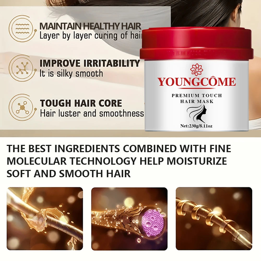 REAROYA Keratin Hair Mask – Repair Frizzy & Damaged Hair 230g Keratin Hair Mask Oasis Select