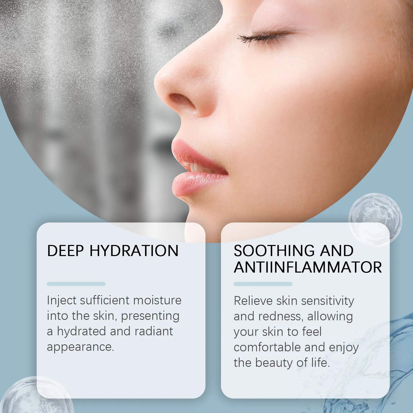 Birch Juice Soothing Lotion Smooth Skin Moisturizing Spray Repair Pores Improve Skin Condition Compact Repair Care Face Creams Oasis Select