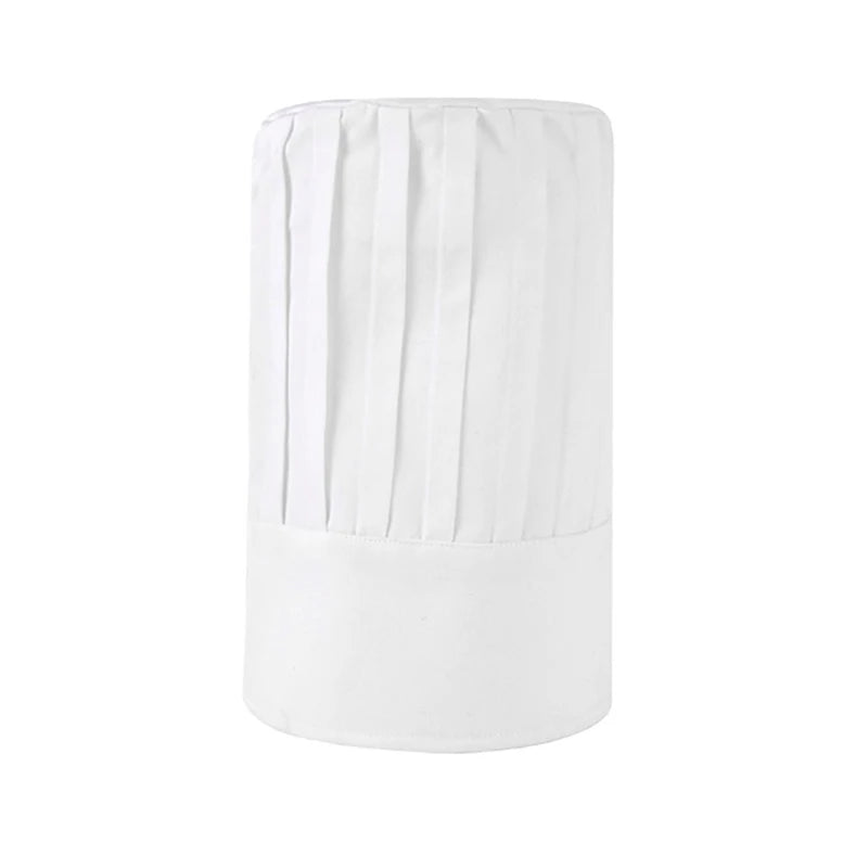 Cook Cap Head Chef White Cooking Hat Waiter Waitress Kitchen Work Hat Hotel Restaurant Canteen Bakery Baker Household Chef Cap Oasis Select WHITE One Size
