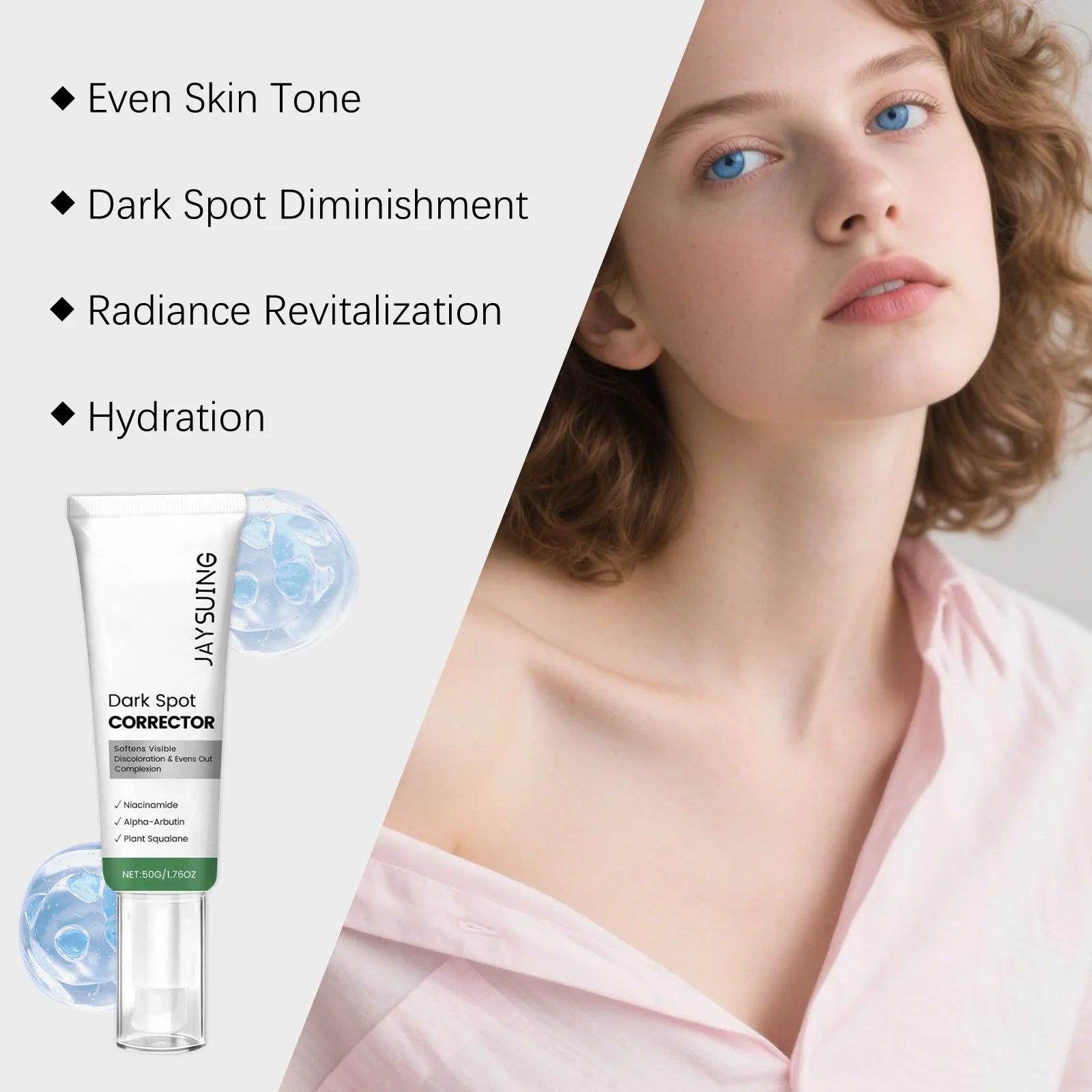 Niacinamide & Arbutin Face Essence Cream – Brighten & Fade Dark Spots Face Essence Cream Oasis Select