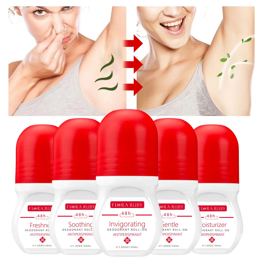 48 Hours Of Lingering fragrance Underarm 50ml/1.69fl.oz Antiperspirant Deodorant Roll On For Women Men,, Whole body application Oasis Select
