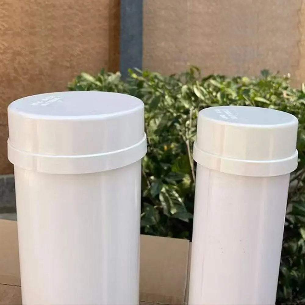 PVC Pipe End Cap 50–200mm | Water Stop Insert Plug for Irrigation