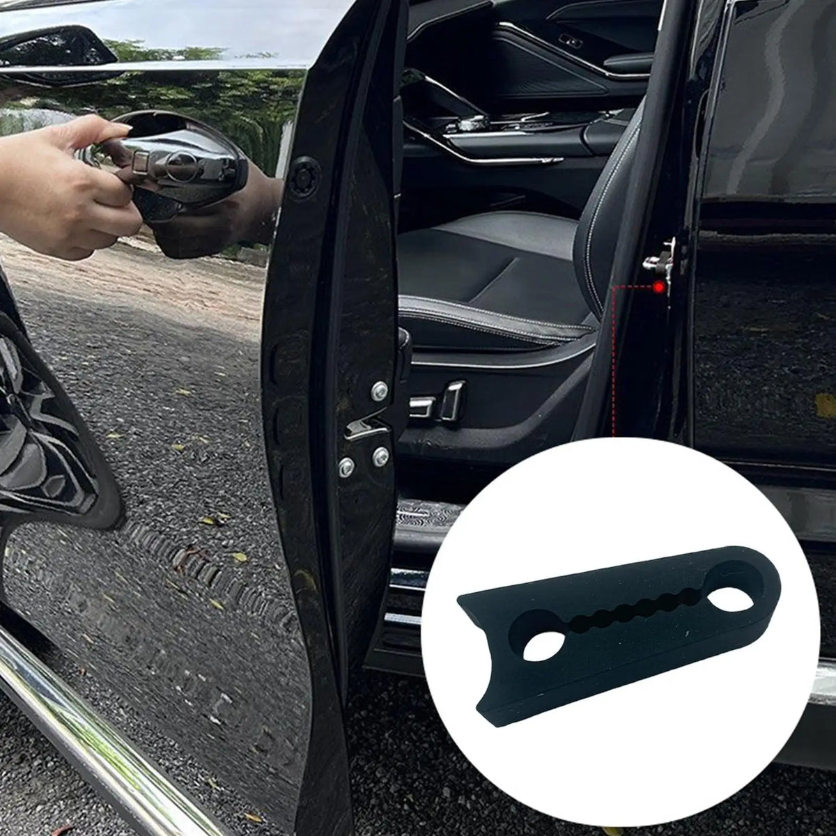 Car Door Cushion Pads Car Silicone Bumper Protector Automotive Door Damping Pads for Interior SUV Truck Vehicle Automotive RV Oasis Select