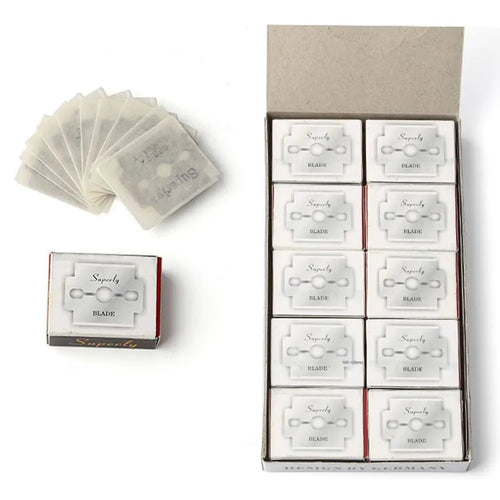 100-Pack Steel Pedicure Replacement Blades – Dead Skin Remover Pedicure Replacement Blades Oasis Select