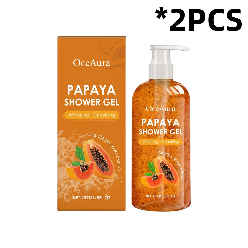 OCEAURA Body Nourishing Shower Gel Reducing Dirt Improving Roughness Relieve Dryness Moisturizing Epidermis Body Care Shower Gel Oasis Select 237ml Boxed X 2PCS Moisturizing