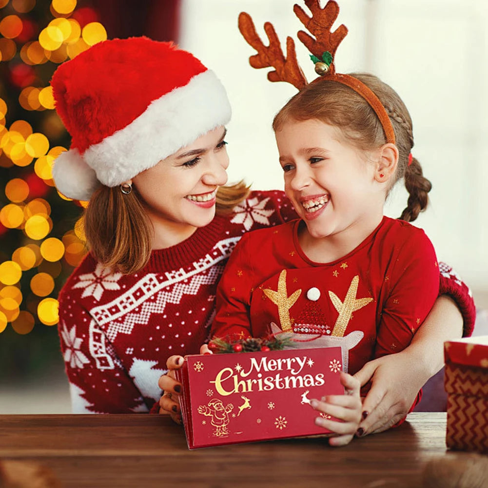 Christmas Cash Gift Envelope Box | Novelty Money Holder Set