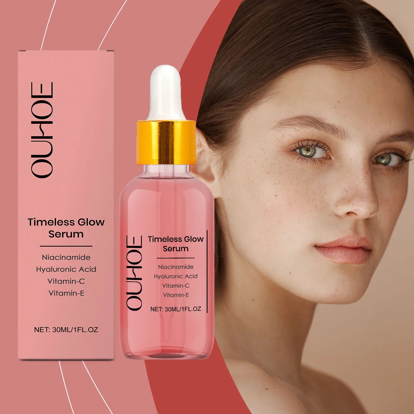 Hyaluronic Acid Firming Facial Serum – Fine Lines & Hydration