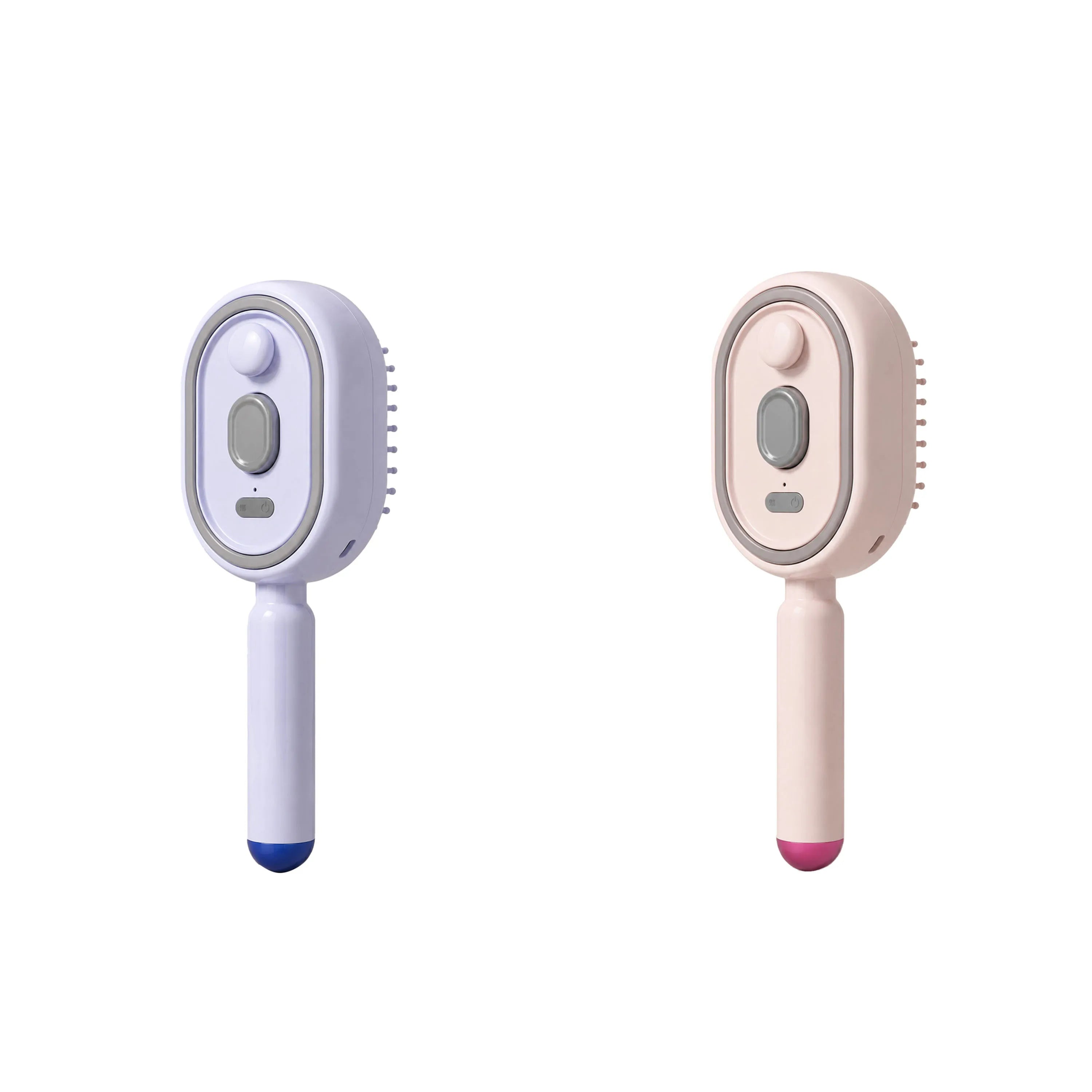 Electric Spray Air Cushion Massage Comb – Hydrating & Anti-Static Electric Massage Comb Oasis Select PurpleAndPink
