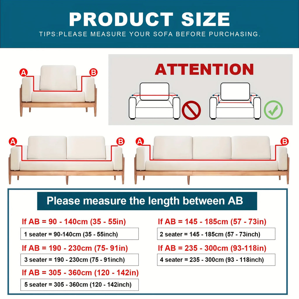 2025 New Anti-cat Scratch Sofa Cover Full Package Thickened Sofa Protection Cover for Autumn and Winter Oasis Select