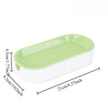 1pcs Pet Supplies Cat Snacks Catnip Planting Hydroponic Box Catgrass Basin Hydroponic Catgrass Box Set Oasis Select green