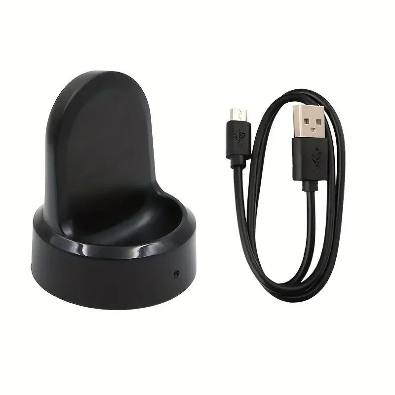 Magnetic Charger for Samsung Galaxy Watch Gear S3 S2 Sport Smartwatch Charger Oasis Select black