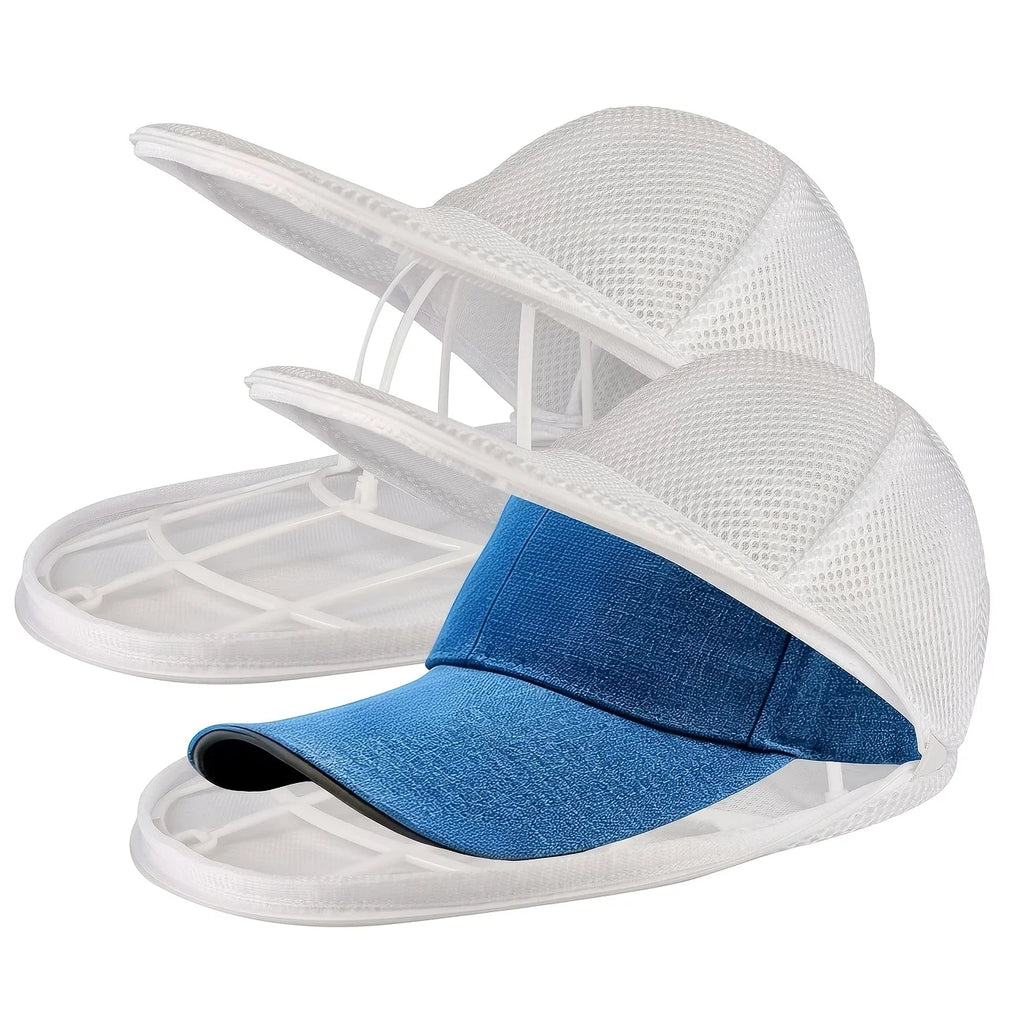 2pcs/set (Hat Washing Bag and Hat Rack), Mesh Baseball Cap Cleaning Bag,Gentle and Efficient Baseball Cap Cleaning Equipment Oasis Select