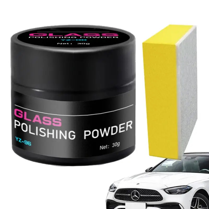 Glass Scratch Remover Oil Film Remover Polishing Powder Glass Cleaner Car Scratch Remover Glass Compound Glass Oil Film Cleaner Oasis Select