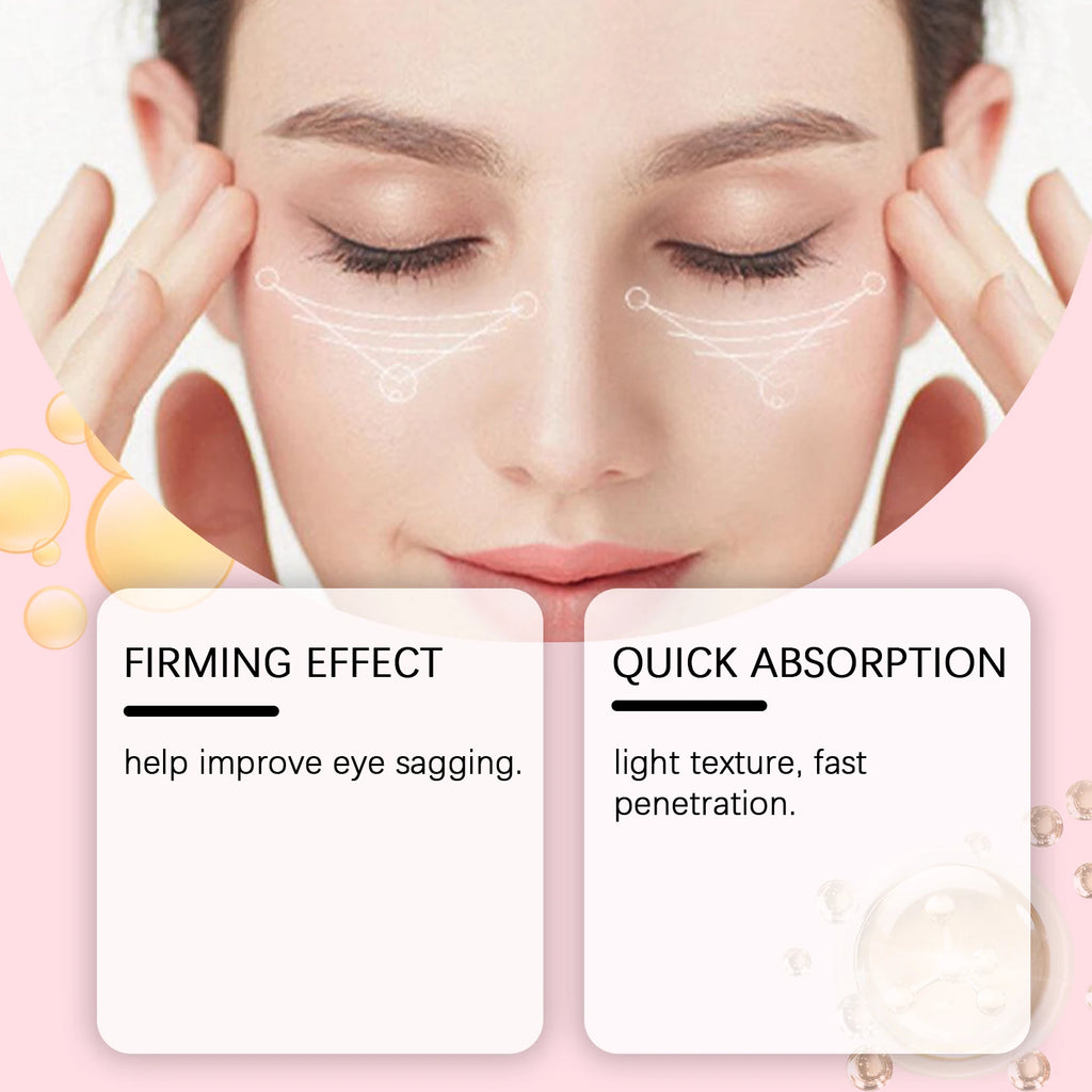 OUHOE Nourishing Moisturizing Eye Cream, Firms Eye Area And Reduces Fine Lines, Softens Eye Skin, Essential Eye Care Oasis Select