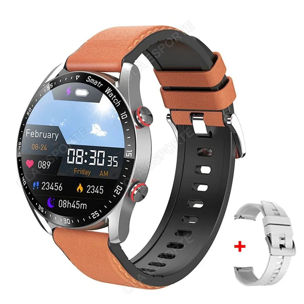 Ola Esporte Men's Smartwatch – ECG, GPS, Bluetooth Calls