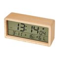 Stylish Multifunctional Wooden Alarm Clock Alarm Clock Serves Multiple Purposes Customizable Alarm Settings Humidity Monitoring Oasis Select Yellow wood China Mainland