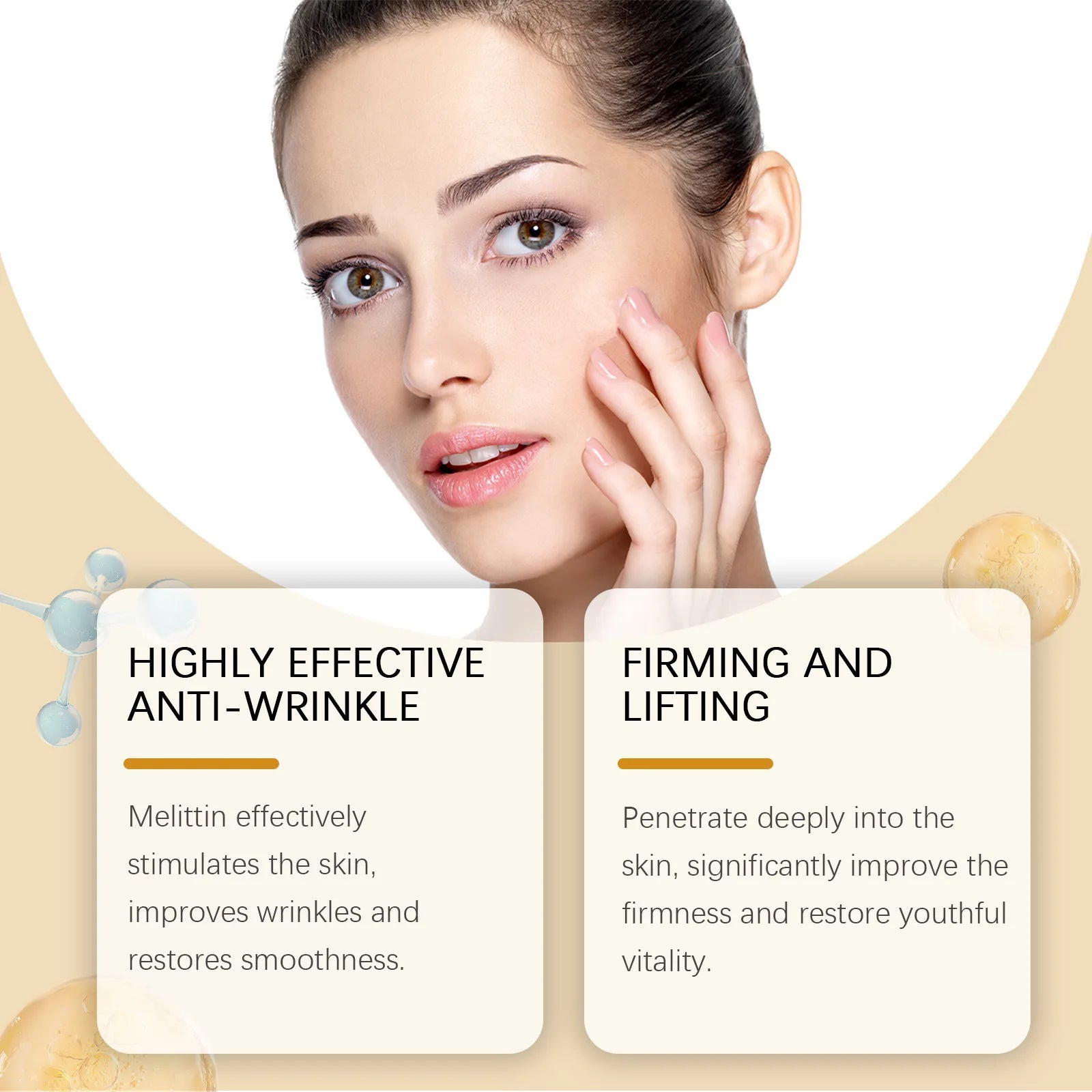 OUHOE Bee Venom Wrinkle Cream – Firming & Anti-Aging 20g Anti-Aging Face Cream Oasis Select