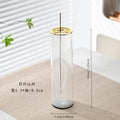 Upside-down Incense Burner Creative Line Incense Burner Zen Decoration Retractable Glass Incense Burner Oasis Select gold